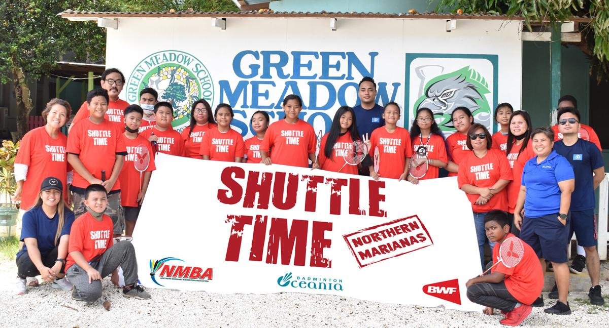 Badminton group holds Shuttle Time at GMS