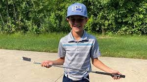 Ball? Glove? At last week's RMC, one golfer gave a kid his putter … in the middle of his round