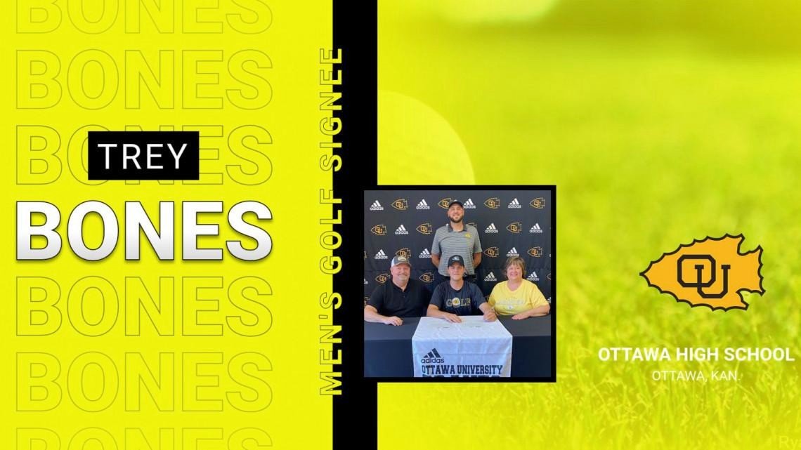 Men's Golf Adds Ottawa High School Golfer Trey Bones For The 2021-22 Season